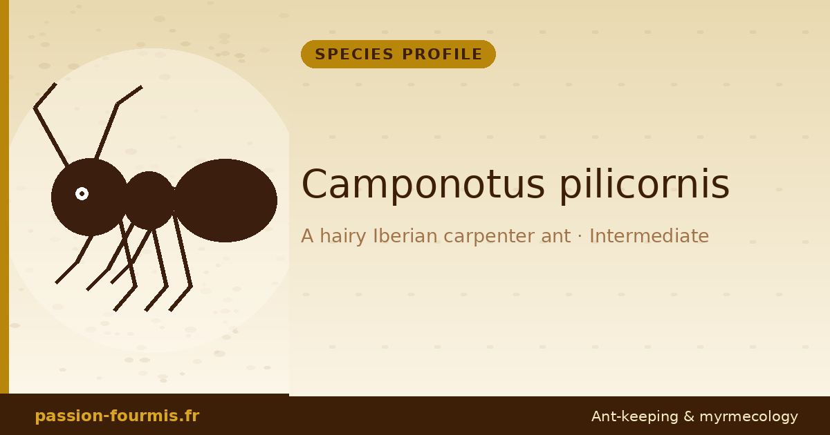 Camponotus pilicornis