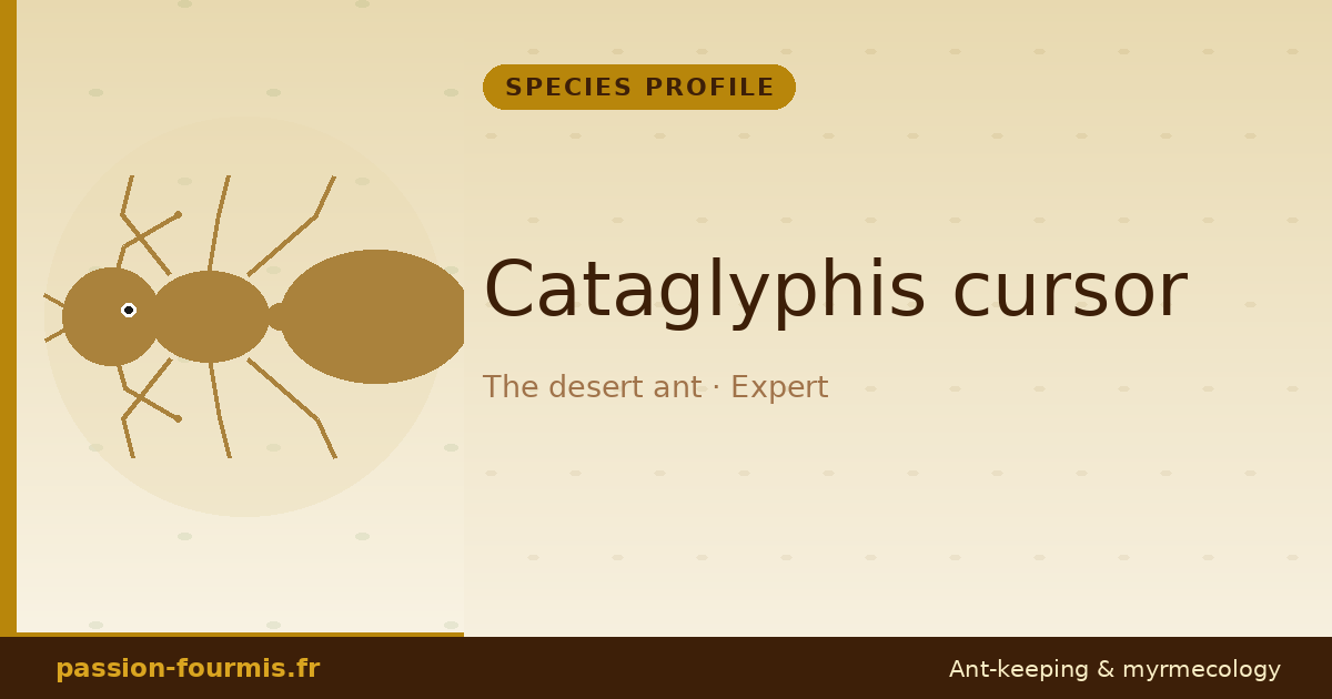 Cataglyphis cursor