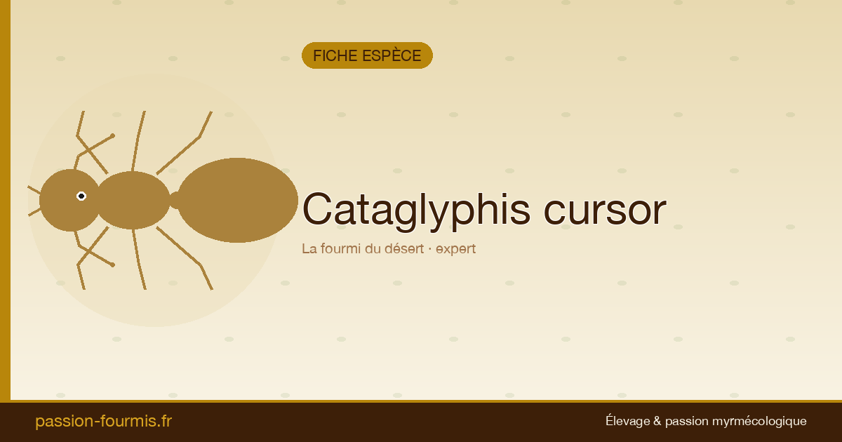 Cataglyphis cursor