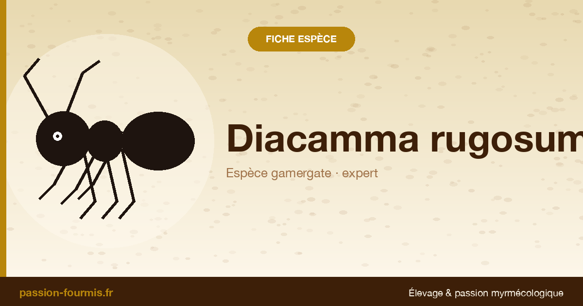 Diacamma rugosum