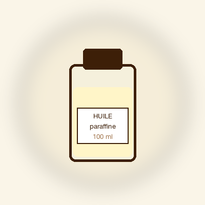Huile de paraffine pharmaceutique 100ml