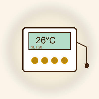 Thermostat numérique programmable avec sonde